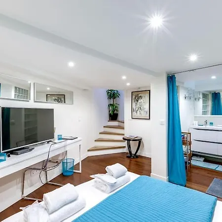 Апартаменты Appart Loft Atypical 72 M2 16 Molitor Париж